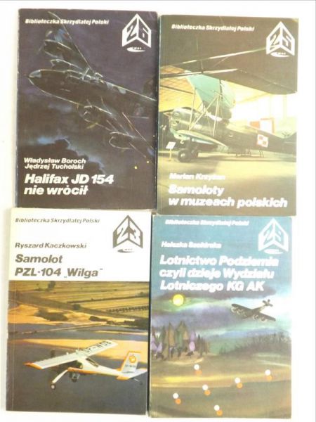 Boroch W., Krzyżan M., Szołdrska H.,   - Biblioteczka Skrzydlatej Polski, 4 książki