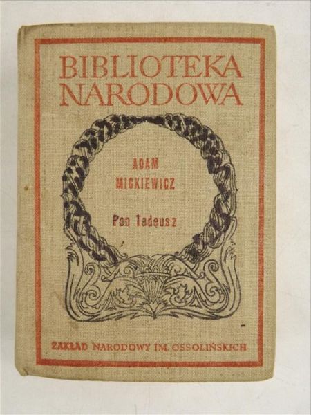 Mickiewicz Adam - Pan Tadeusz BN