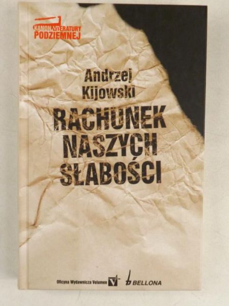 Rachunek naszych słabości