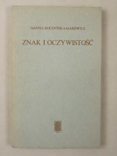Znak i oczywistość