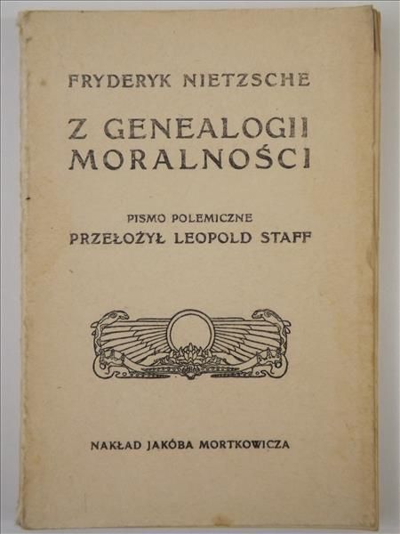 Z genealogii moralności, reprint 1913 r.