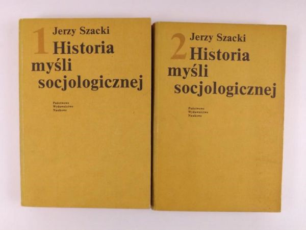 Historia myśli socjologicznej, Tom I - II