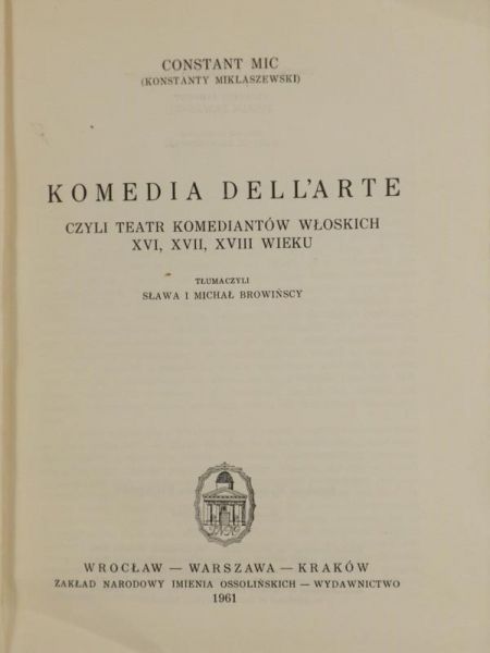 Komedia Dell'arte