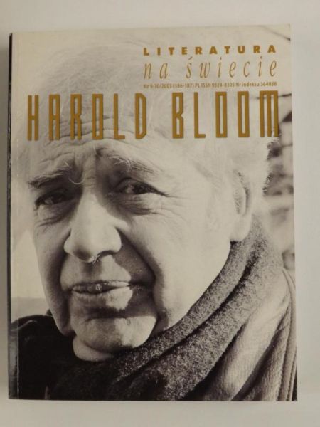 Literatura na świecie. Harold Bloom, 9-10/2003