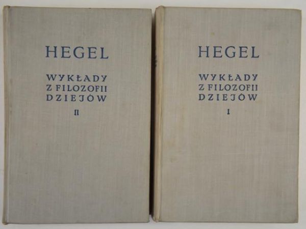 Wykłady z filozofii dziejów tom I- II BKF