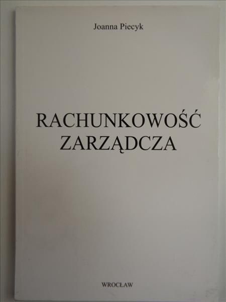Rachunkowość zarządcza