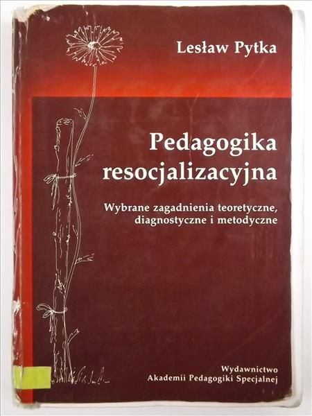 Pedagogika resocjalizacyjna