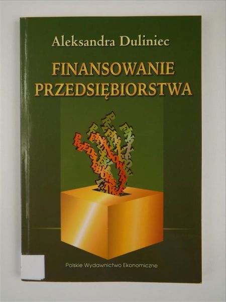 Finansowanie przedsiębiorstwa