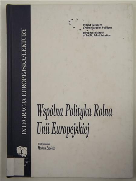 ) - Wspólna Polityka Rolna Unii Europejskiej