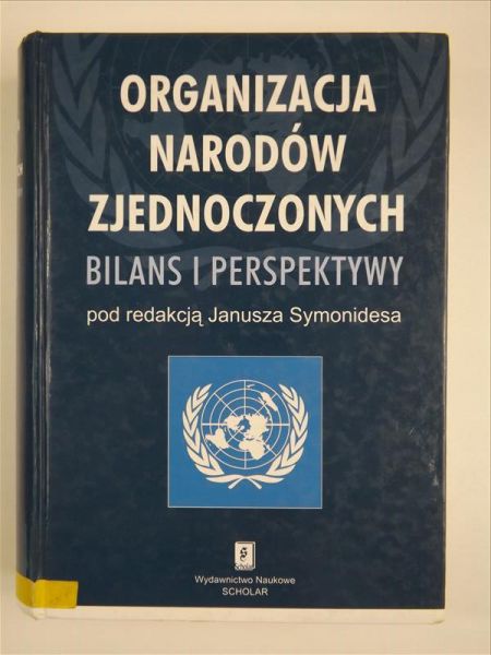 Organizacja Narodów Zjednoczonych Bilans i perspektywy