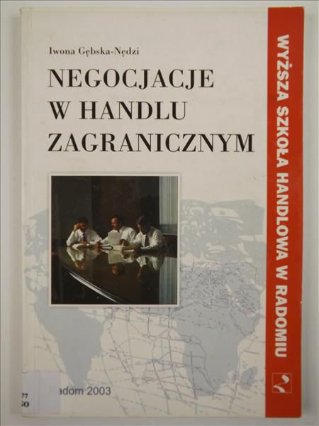 Negocjacje w handlu zagranicznym
