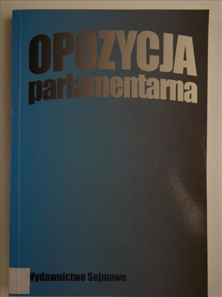 Opozycja parlamentarna
