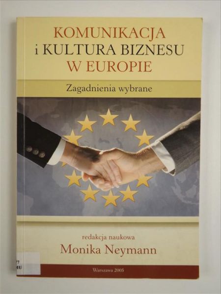 Komunikacja i kultura biznesu w Europie