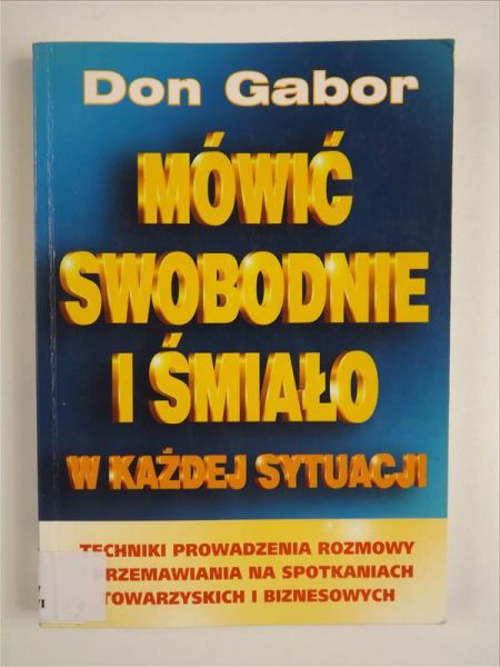Gabor Don - Mówić swobodnie i śmiało w każdej sytuacji