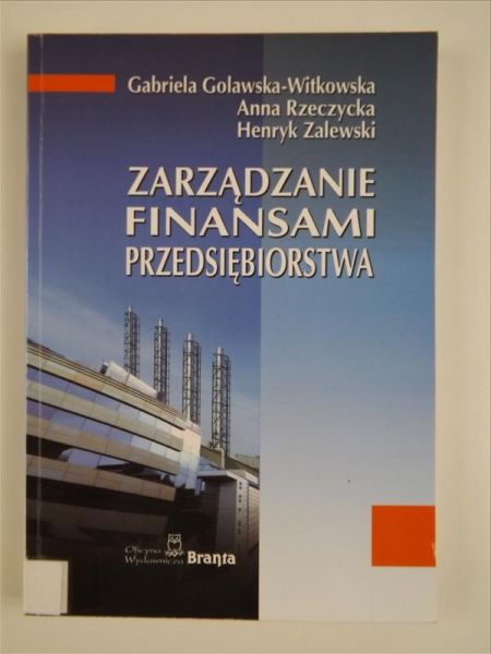 Zarządzanie finansami przedsiębiorstwa