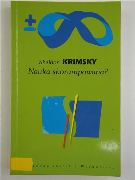 Krimsky Sheldon - Nauka skorumpowana? BMW