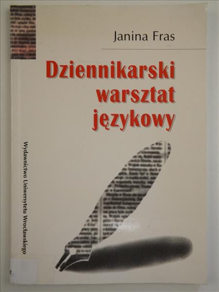 Dziennikarski warsztat językowy