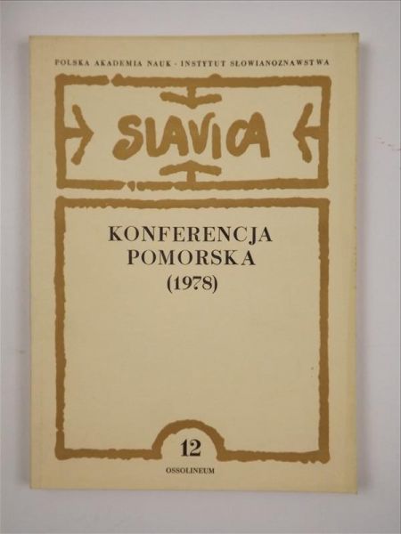 Handke K. (red.) - Konferencja pomorska (1978)