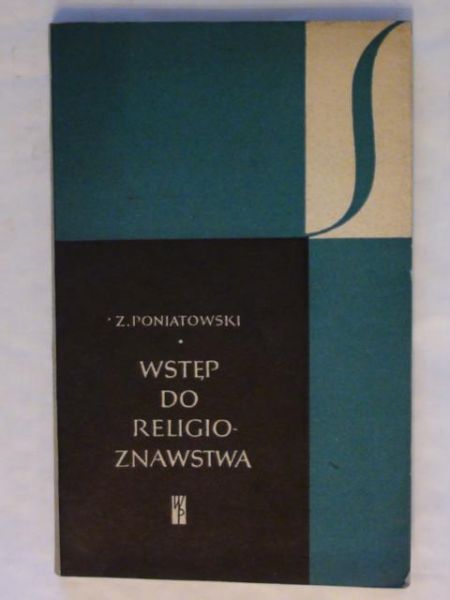 Poniatowski Zygmunt - Wstęp do religioznawstwa