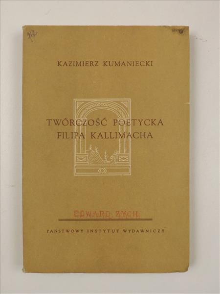 Twórczość poetycka Filipa Kallimacha