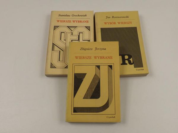 / Grochowiak Stanisław / Jerzyna Zbigniew - Wiersze wybrane / Wybór wierszy, 3 tomy