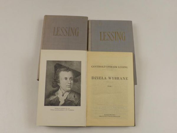 Lessing Gotthold Ephraim - Dzieła wybrane: tom I-III