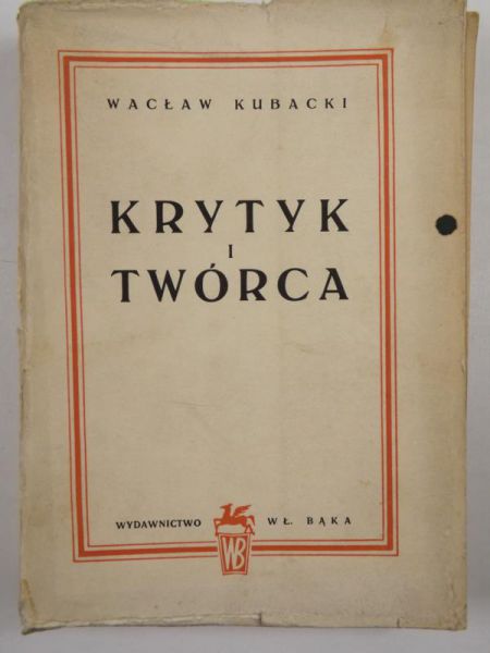 Krytyk i twórca, 1948 r.