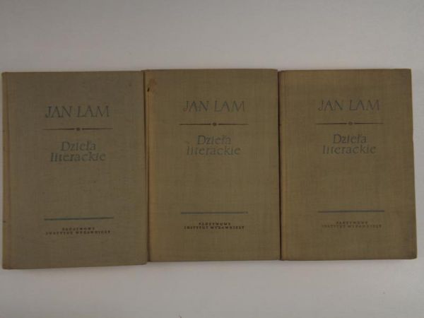 Lam Jan - Dzieła literackie, t. I-III