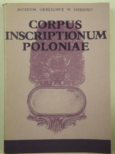 Corpus inscriptionum Poloniae, T. II