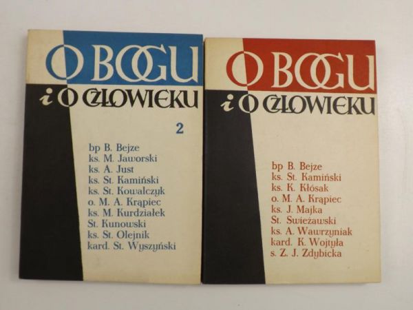 O Bogu i o człowieku, 2 książki