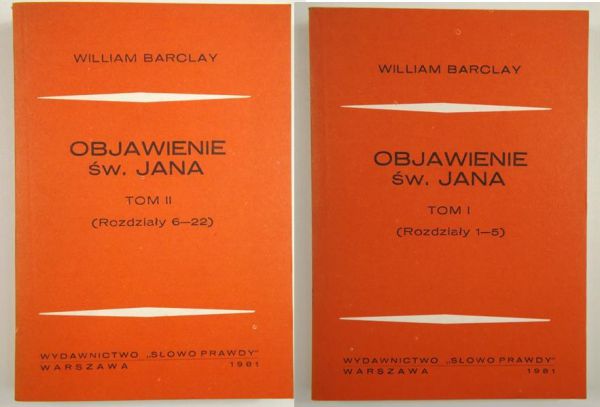 Barclay William - Objawienie św. Jana, tom I - II