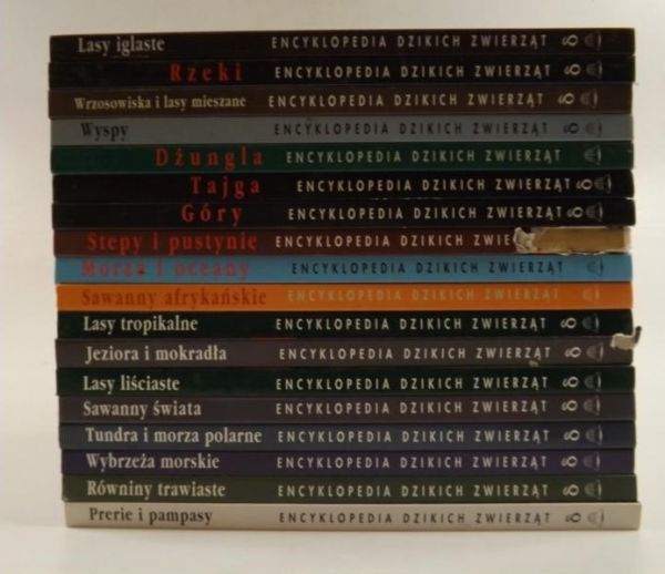 Encyklopedia Dzikich Zwierząt, 18 tomów