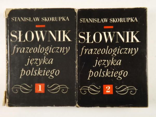 Słowik frazeologiczny języka polskiego, t. I-II