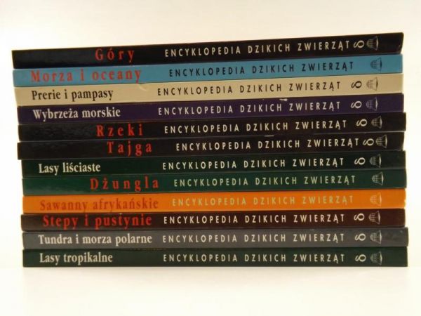 Encyklopedia Dzikich Zwierząt, 11 tomów