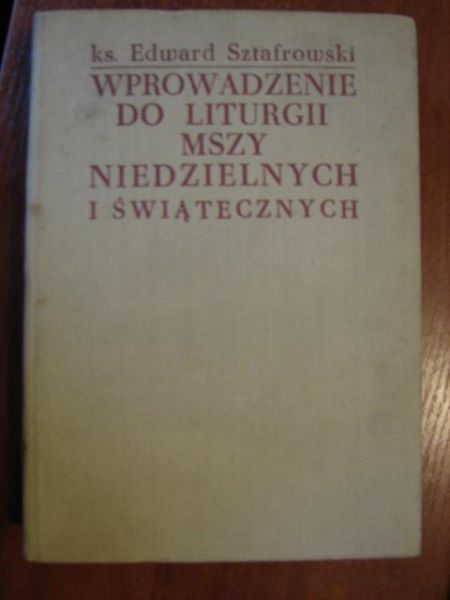 Wprowadzenie do liturgii mszy niedzielnych i świątecznych