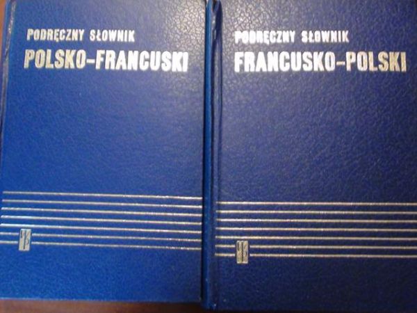 Podręczny słownik francusko - polski tom I - II