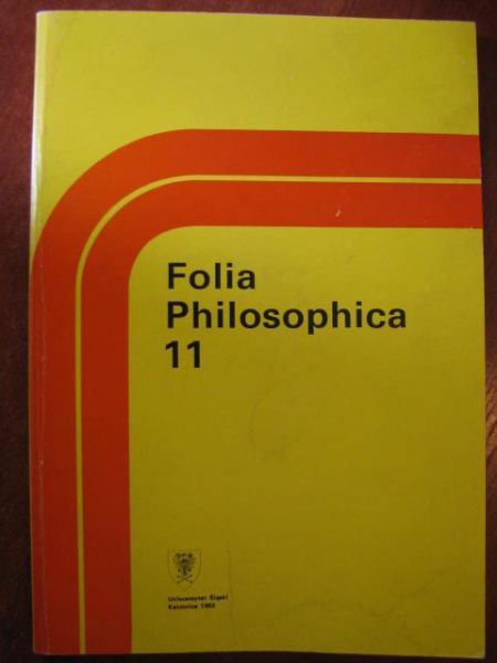 Folia Philosophica 11