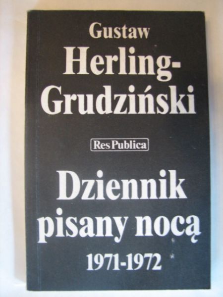 Dziennik pisany nocą 1971-1972
