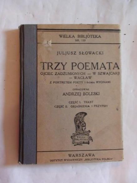 Trzy poemata, ok. 1920