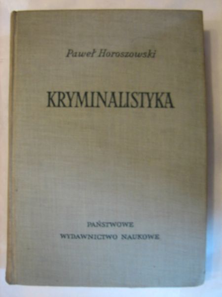 Kryminalistyka