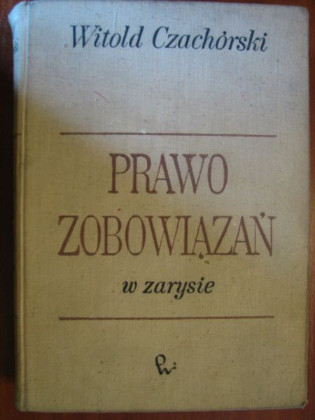 Prawo zobowiązań w zarysie
