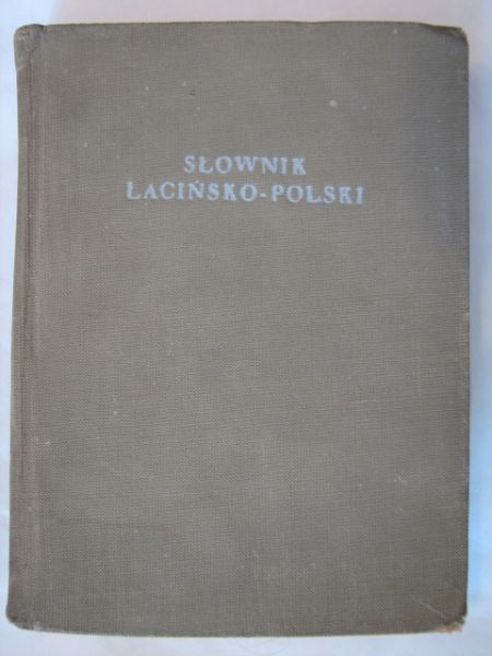 Słownik łacińsko-polski