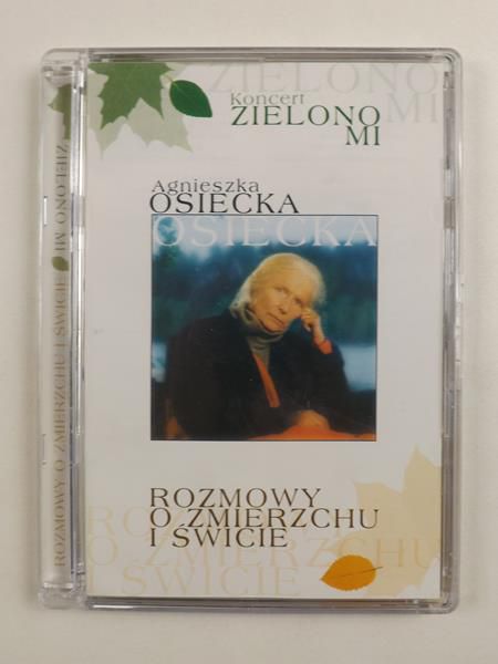 Agnieszka Osiecka - Koncert "Zielono Mi" i Rozmowy o zmierzchu i świcie, 2 DVD