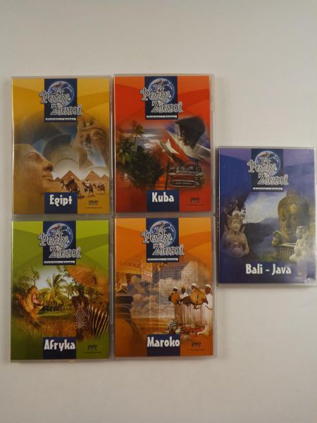 Perły Ziemi, 5 DVD