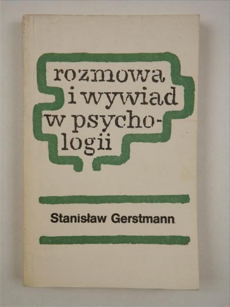 Rozmowa i wywiad w psychologii