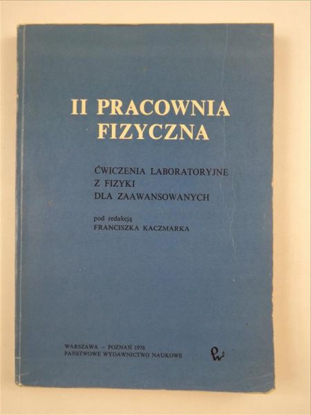 II Pracownia fizyczna