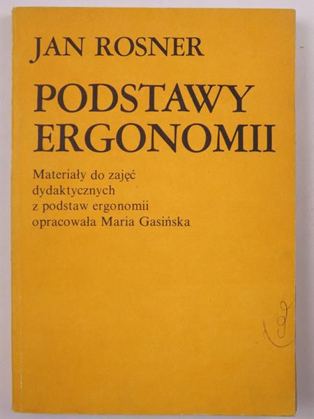 Podstawy ergonomii
