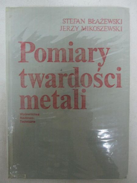 (red.) - Pomiary twardości metali