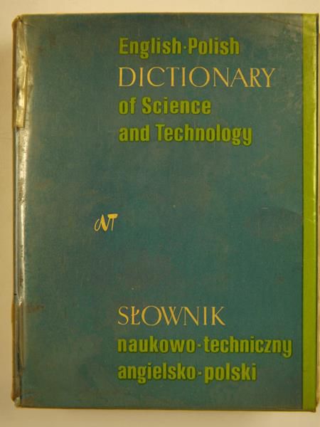 Słownik naukowo-techniczny, angielsko-polski