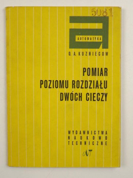 Pomiar poziomu rozdziału dwóch cieczy